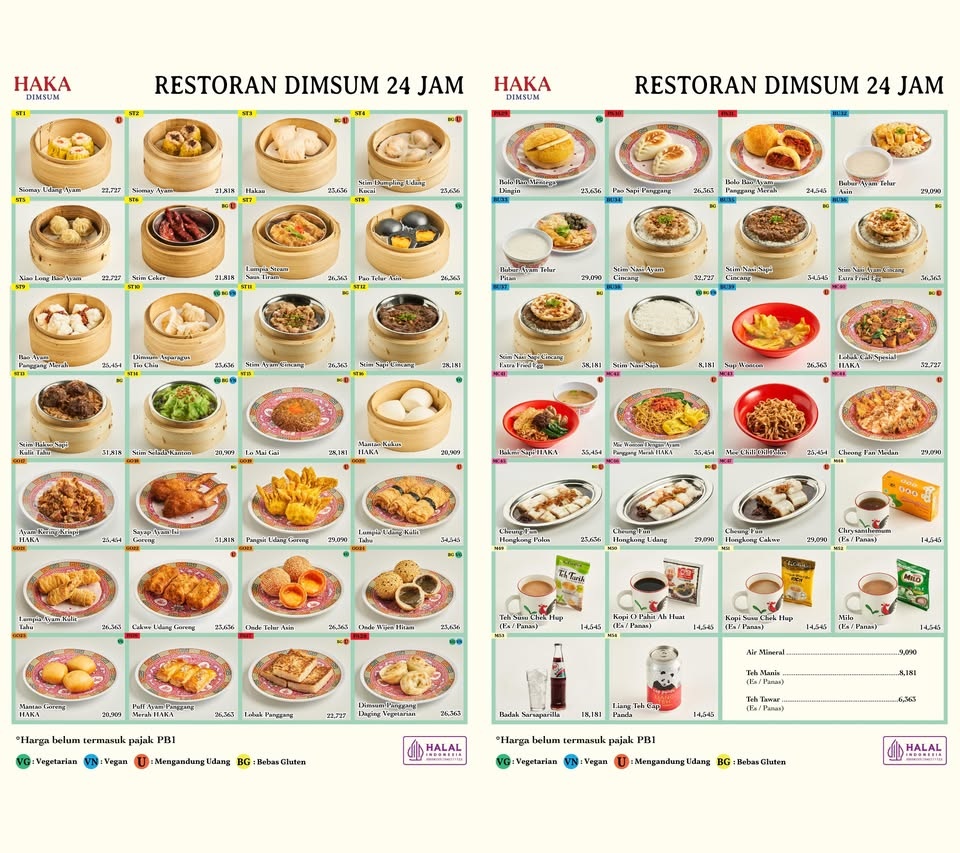 Chinese Food Halal di Jakarta - Haka Dimsum [Instagram]